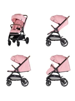 Kombikinderwagen Ultera 3 in 1 in rosa