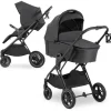 Kombi-Kinderwagen Vision X Duoset Black (Sportwagen in schwarz,grau