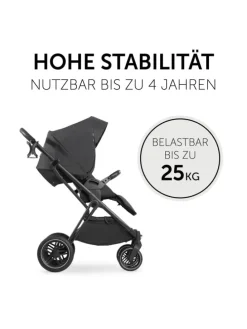 Kombi-Kinderwagen Vision X Duoset Black (Sportwagen in schwarz