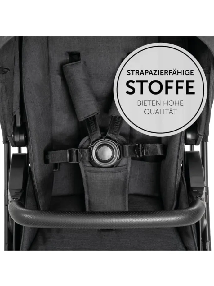Kombi-Kinderwagen Vision X Duoset Black (Sportwagen in schwarz