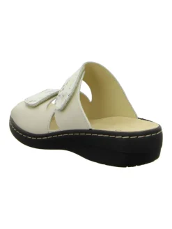 Komfort Pantoletten in Beige
