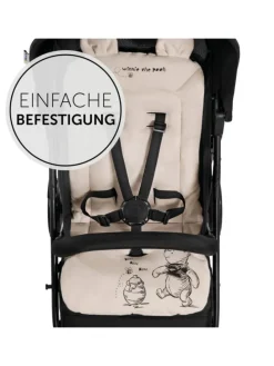 Komfort Sitzauflage für Buggy und Kinderwagen in beige