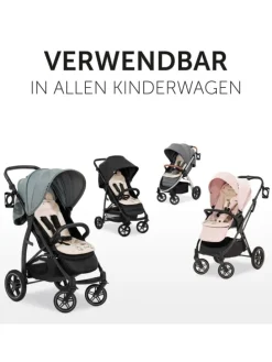 Komfort Sitzauflage für Buggy und Kinderwagen in beige