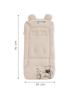 Komfort Sitzauflage für Buggy und Kinderwagen in beige