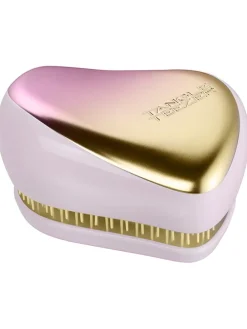 Kompakt-Haarbürste "Styler" in Lila/ Gelb/ Gold