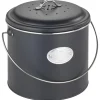 Komposteimer "Nero" in Schwarz - 6 l