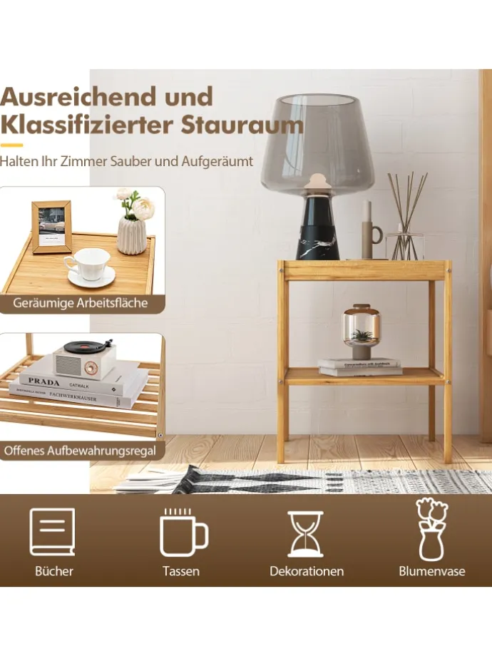 Konsolentisch in Grau