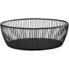 Korb "Svart" in Schwarz - (B)24 x (H)19 x (T)8 cm