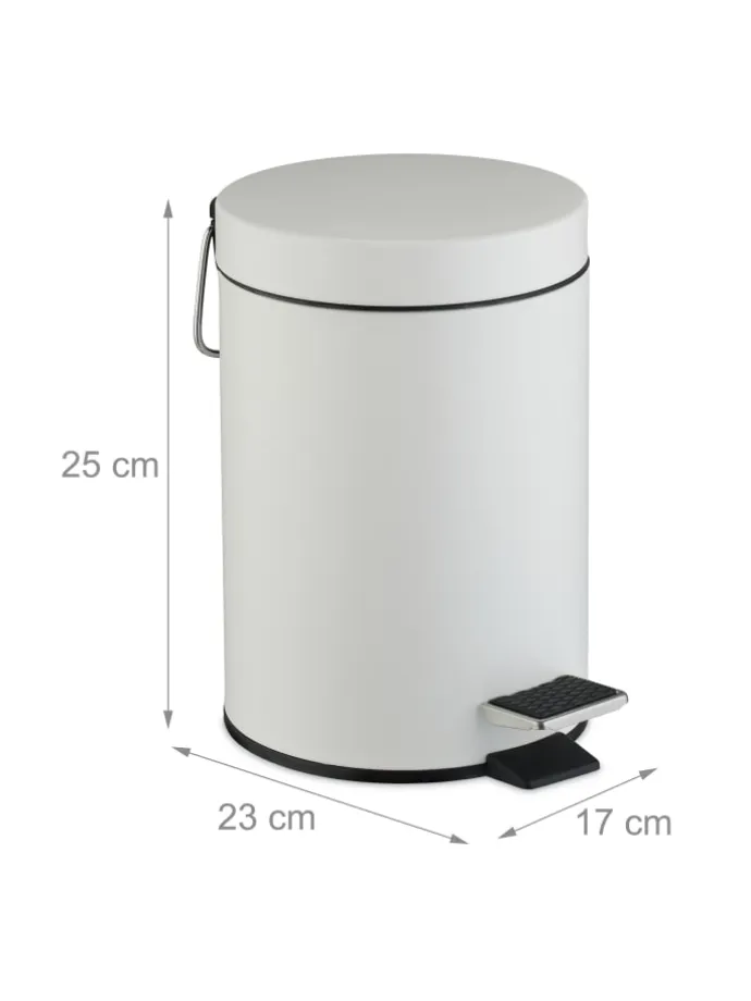 Kosmetikeimer in Weiß - 3 Liter