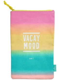 Kosmetiktasche ''Fernweh Vacay'' in Bunt - (L)30 x (B)19 cm