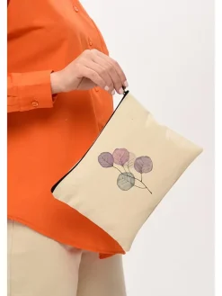 Kosmetiktasche in Beige - (B)25 x (H)18 cm