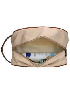 Kosmetiktasche in Beige - (B)25 x (H)15 x (T)14 cm