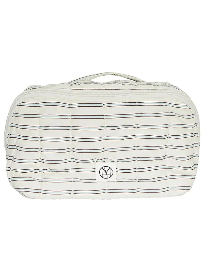 Kosmetiktasche in Creme