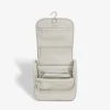 Kosmetiktasche in Creme - (B)26 x (H)25 x (T)14,5 cm