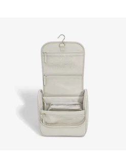 Kosmetiktasche in Creme - (B)26 x (H)25 x (T)14,5 cm