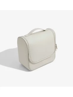 Kosmetiktasche in Creme - (B)26 x (H)25 x (T)14,5 cm