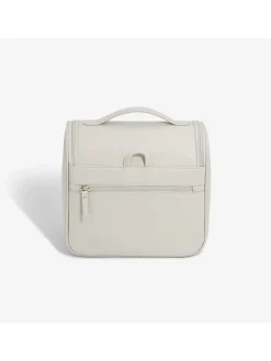 Kosmetiktasche in Creme - (B)26 x (H)25 x (T)14,5 cm