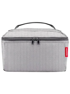 Kosmetiktasche in Grau - (B)27 x (H)18 x (T)17 cm
