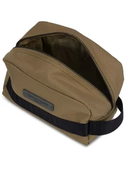 Kosmetiktasche in Hellbraun - (B)25 x (H)13 cm