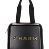 Kosmetiktasche in Schwarz - (B)32 x (H)30 x (T)18 cm
