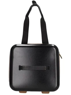 Kosmetiktasche in Schwarz - (B)32 x (H)30 x (T)18 cm