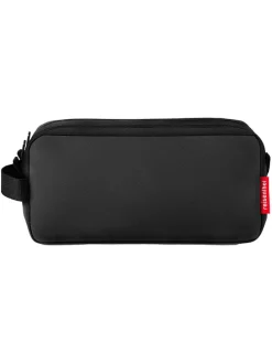 Kosmetiktasche in Schwarz - (B)26 x (H)12 x (T)10 cm