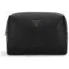Kosmetiktasche in Schwarz - (B)24 x (H)16 x (T)10 cm