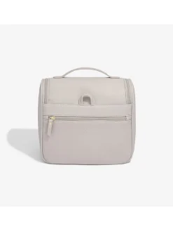 Kosmetiktasche in Taupe - (B)26 x (H)25 x (T)14,5 cm