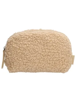 Kosmetiktasche "Navarra" in Beige - (B)26 x (H)17 x (T)6,5 cm