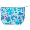 Kosmetiktasche ''Viola'' in Blau - (B)30 x (H)20 x (T)10 cm