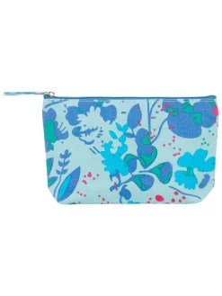Kosmetiktasche ''Viola'' in Blau - (B)26 x (H)15 x (T)5 cm
