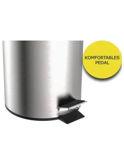 Kosmetik-Treteimer in Chrom - 3 l
