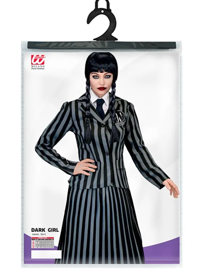 Kostüm "DARK GIRL" in Schwarz