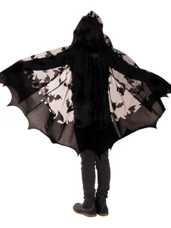 Kostüm "Fledermaus" in Schwarz