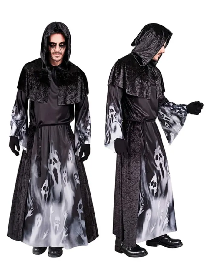 Kostüm "SCREAMING SOULS" in Schwarz