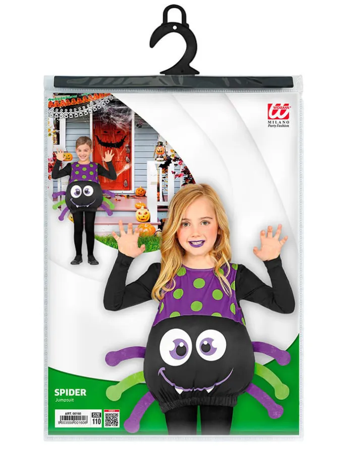 Kostüm "SPINNE" in Violett
