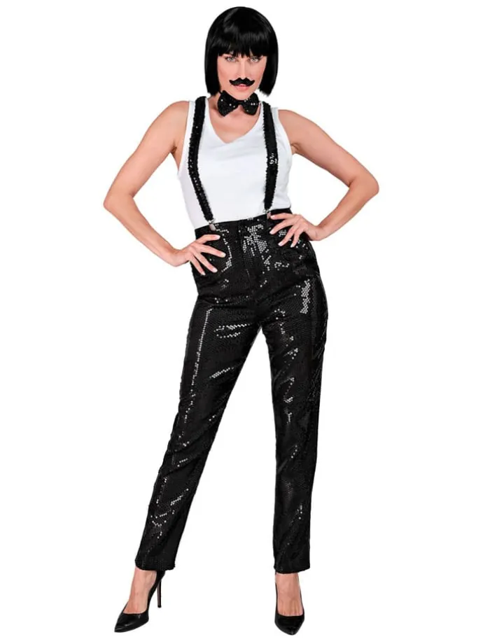 Kostümhose "Party Fashion" in Schwarz