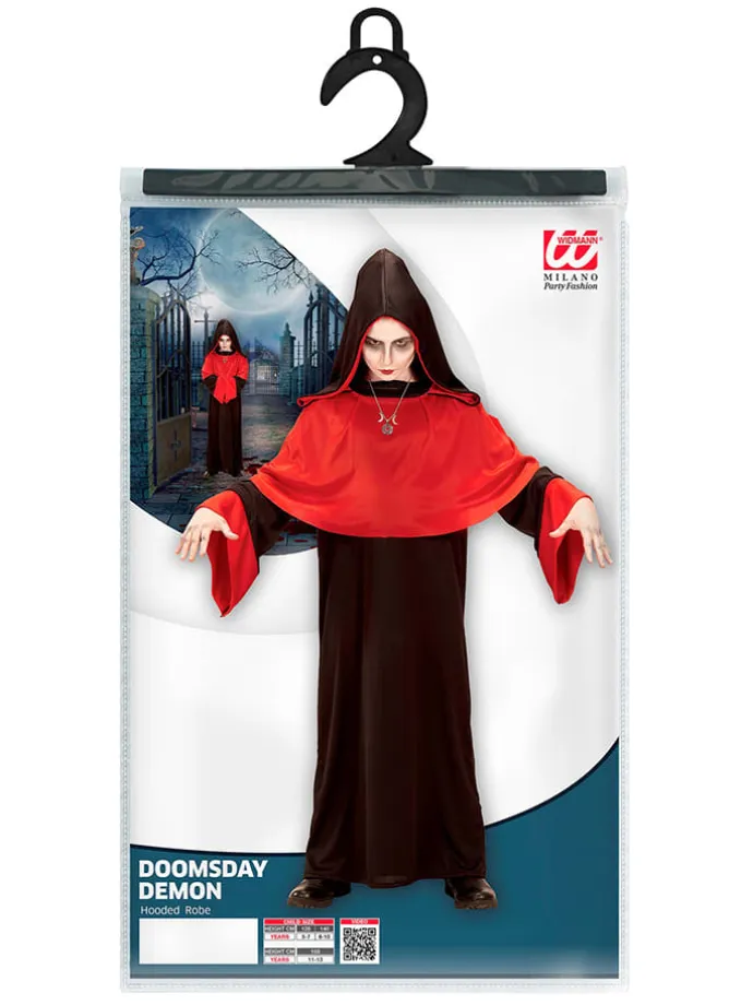 Kostümkleid "Doomsday Demon" in Schwarz/ Rot