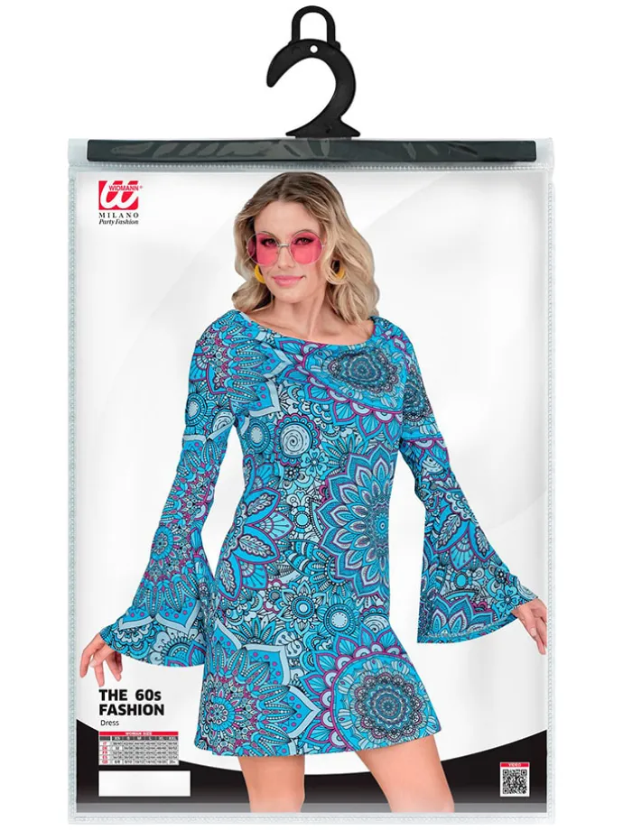 Kostümkleid "60er Jahre" in Blau