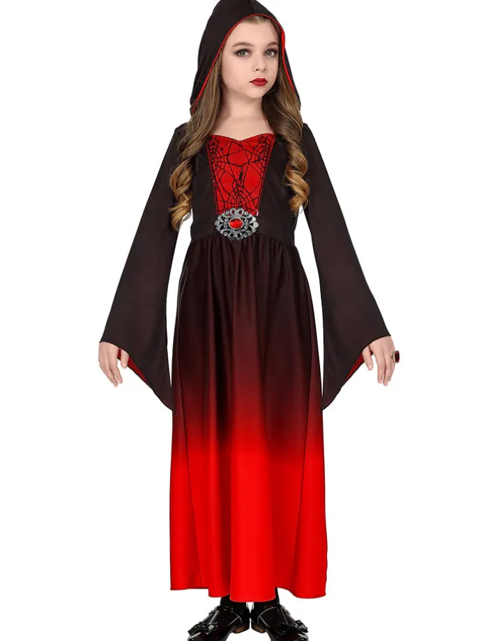 Kostümkleid "GOTHIC GIRL" in Schwarz/ Grau