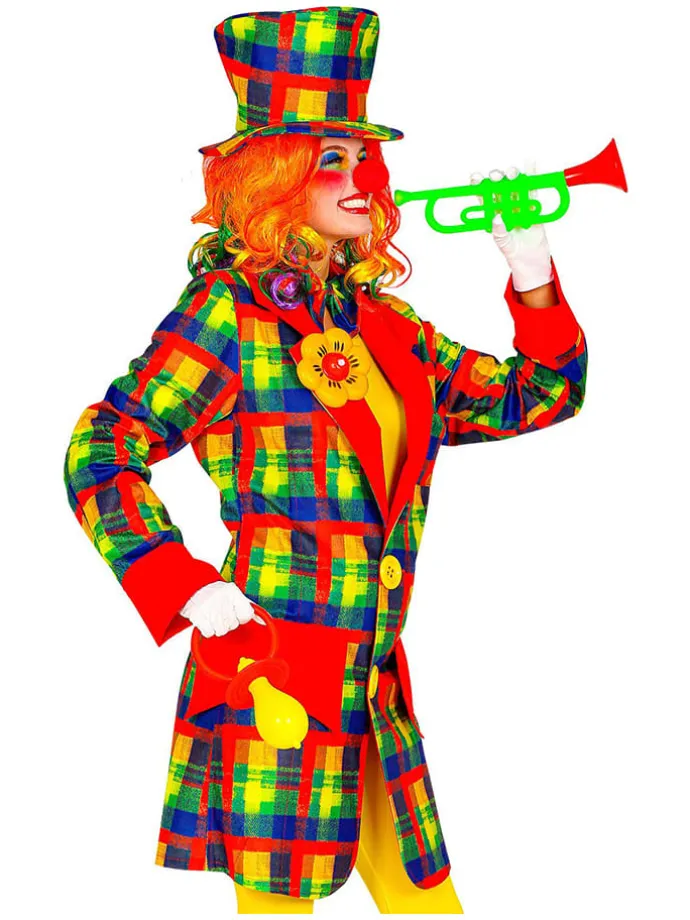 Kostümoberteil "Clown" in Bunt
