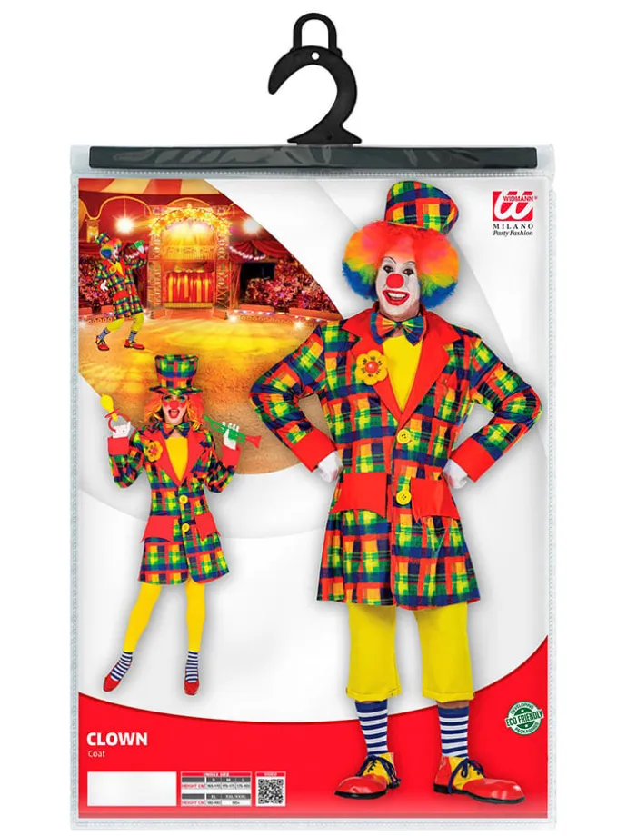 Kostümoberteil "Clown" in Bunt