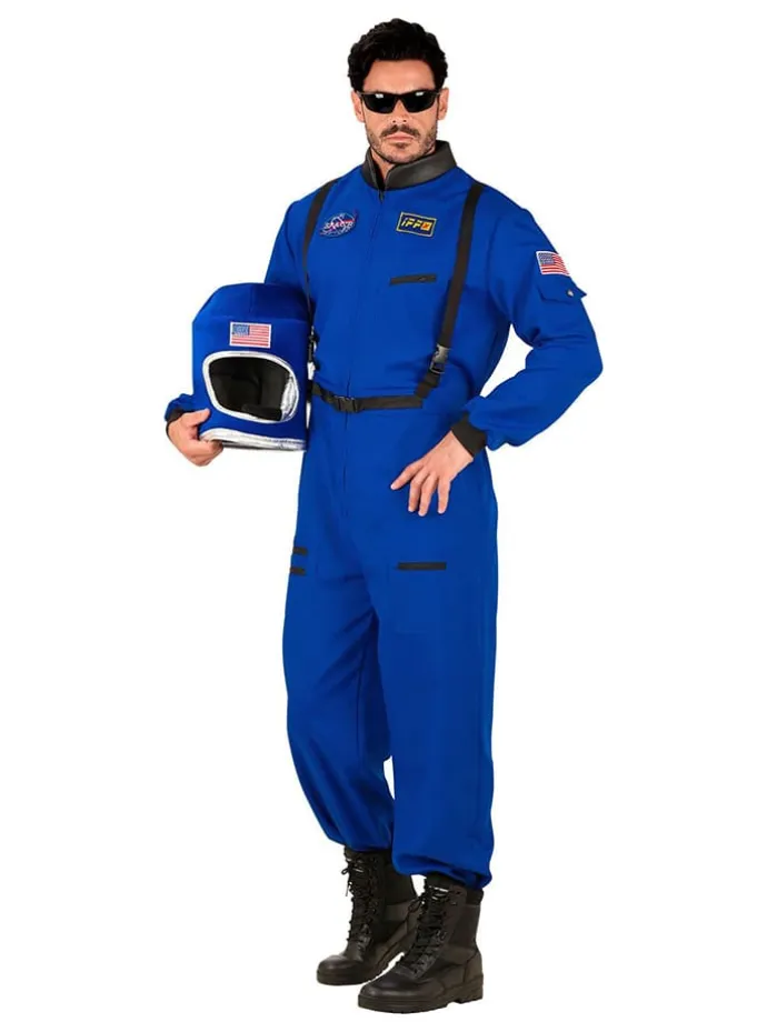 Kostümoverall "Astronaut" in Blau