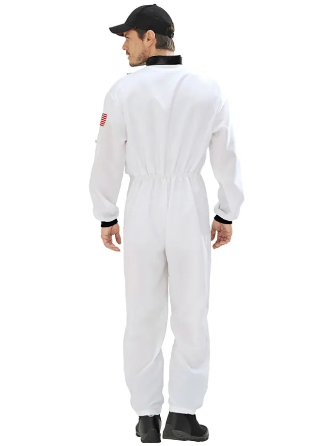 Kostümoverall "Astronaut" in Weiß