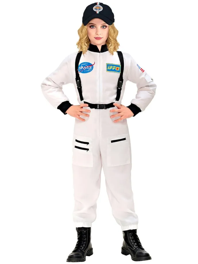 Kostümoverall "Astronaut" in Weiß