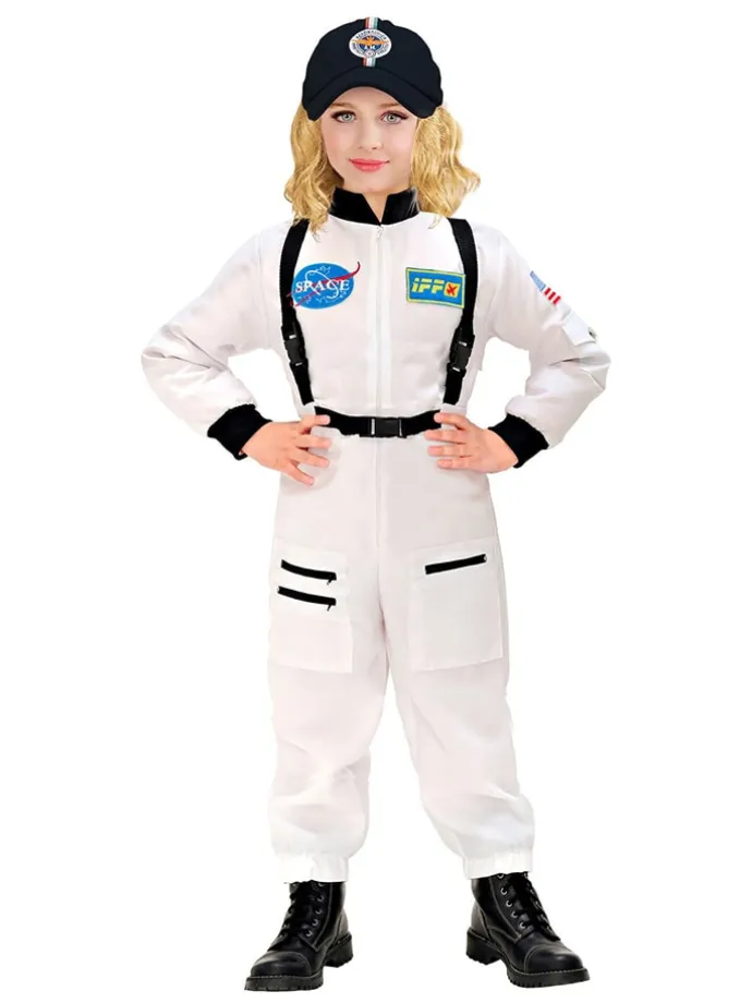 Kostümoverall "Astronaut" in Weiß