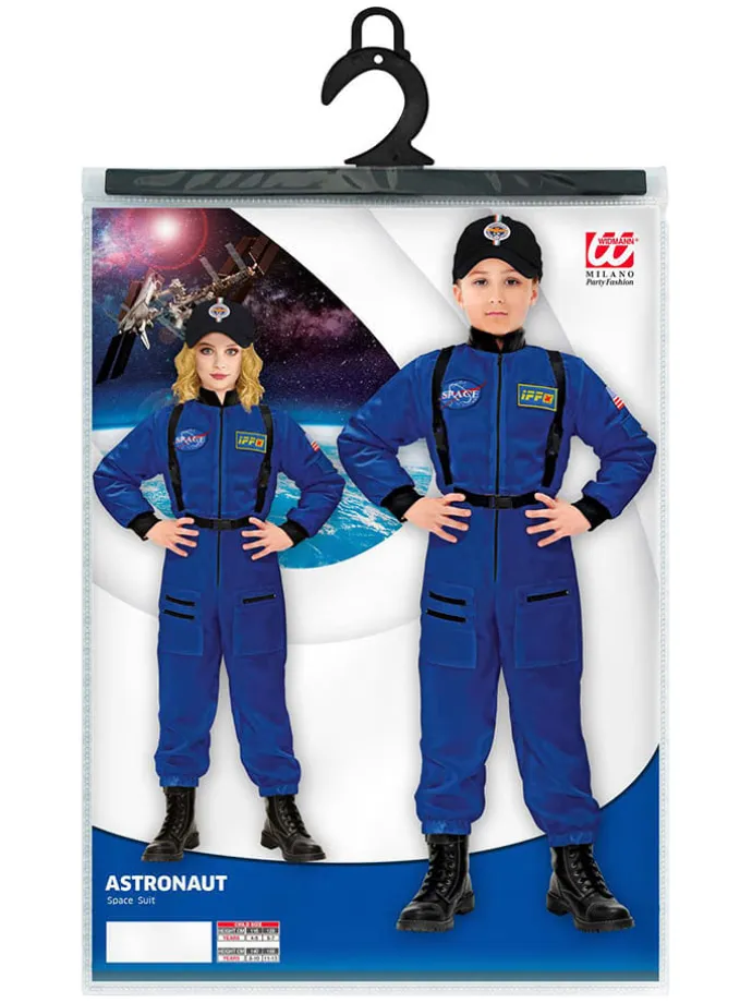 Kostümoverall "Astronaut" in Blau