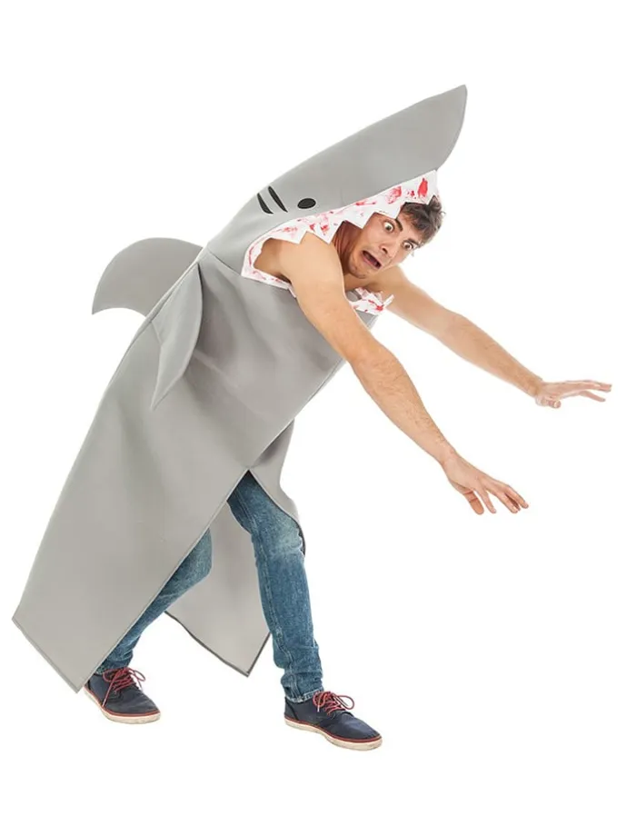 Kostümoverall "Shark" in Grau