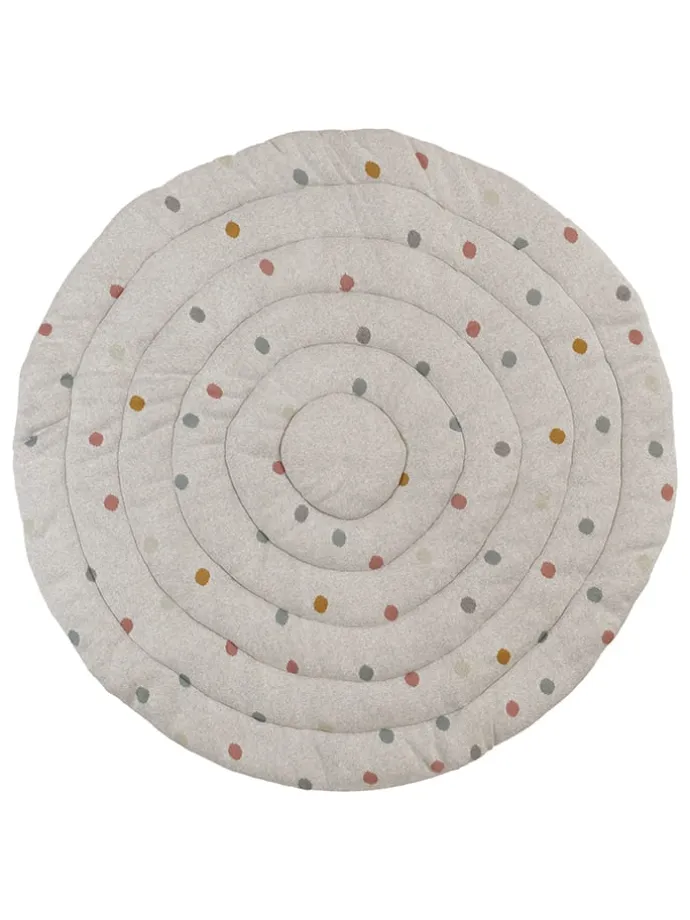 Krabbeldecke in Grau - Ø 120 cm