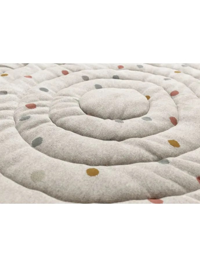 Krabbeldecke in Grau - Ø 120 cm